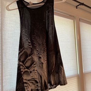 marble adidas tank top